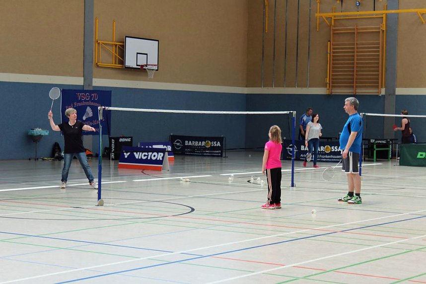 Ganzes Flugzeug dabei