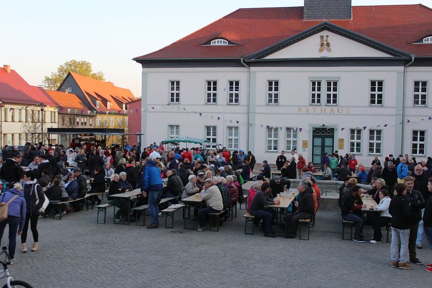 Fackelumzug in Bad Frankenhausen