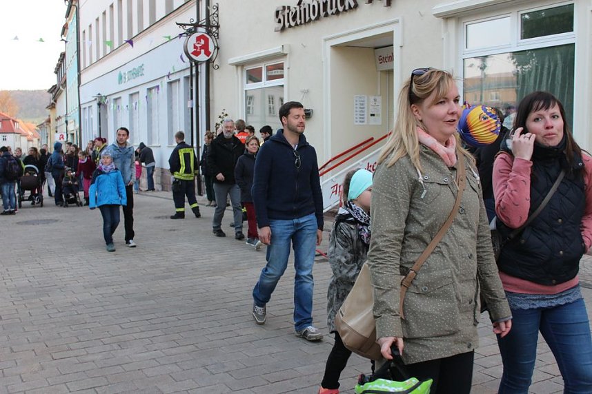 Fackelumzug in Bad Frankenhausen