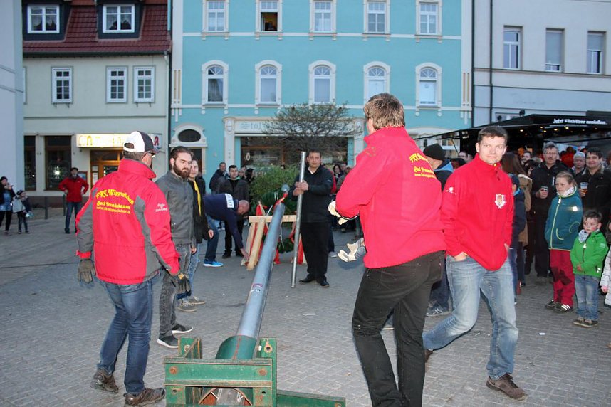 Maibaumk&ouml;nig 2017 gekr&ouml;nt