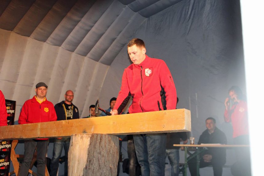 Maibaumk&ouml;nig 2017 gekr&ouml;nt