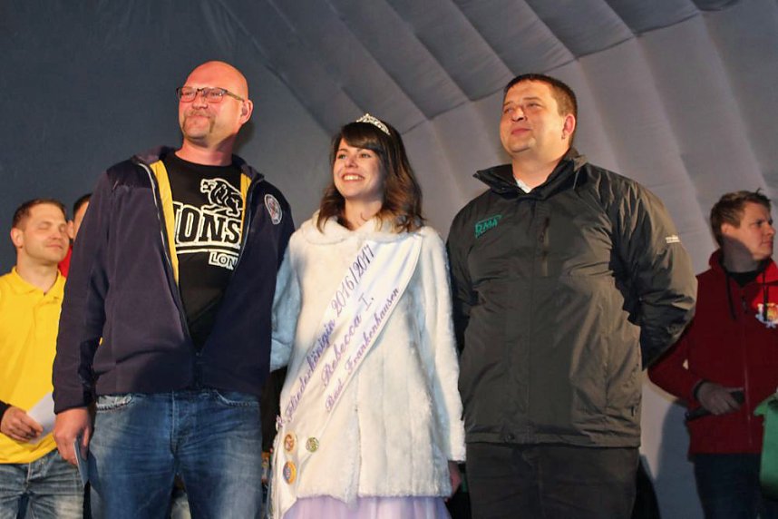 Maibaumk&ouml;nig 2017 gekr&ouml;nt