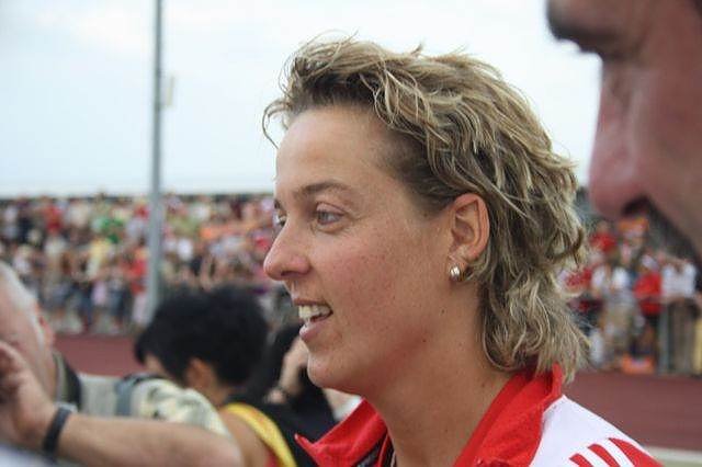 Steffi Nerius auf dem G&ouml;ldner