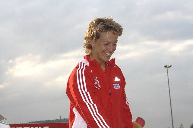 Steffi Nerius auf dem G&ouml;ldner