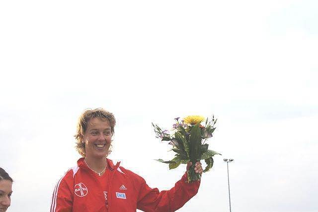 Steffi Nerius auf dem G&ouml;ldner