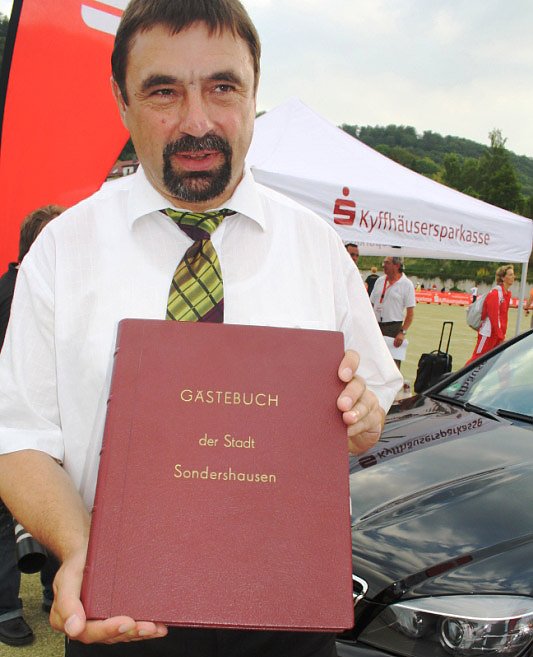 Steffi Nerius auf dem G&ouml;ldner