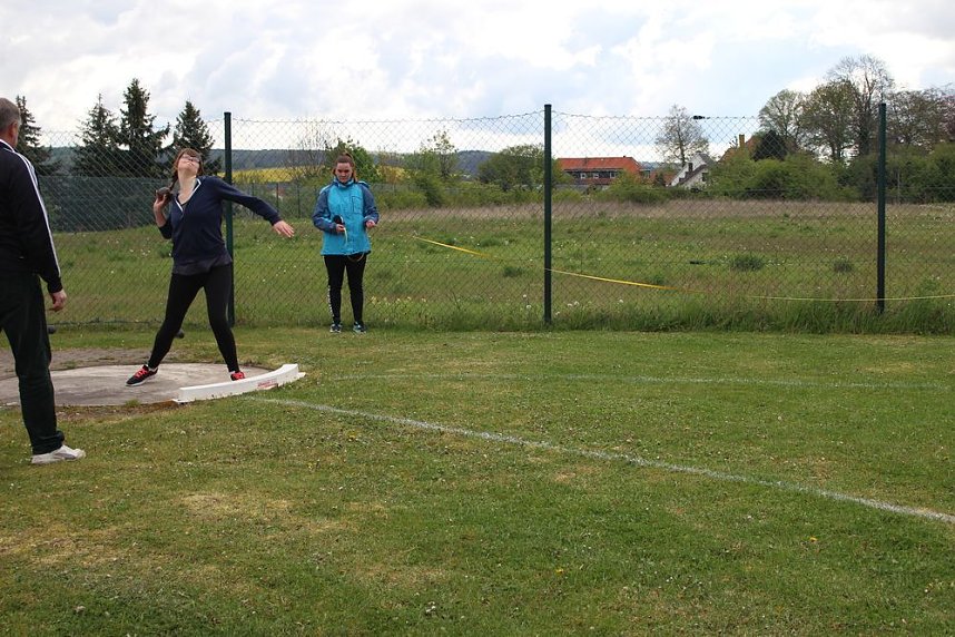 Die Leichtathleten begeisterten