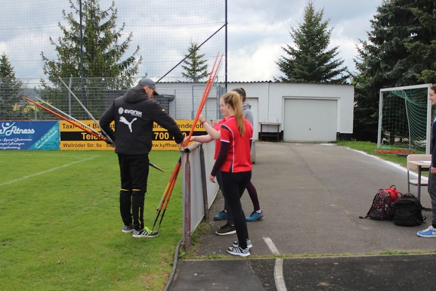 Die Leichtathleten begeisterten