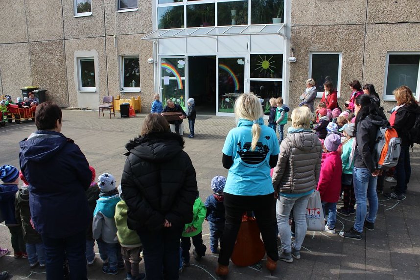 Arche Noah Kitas feierten