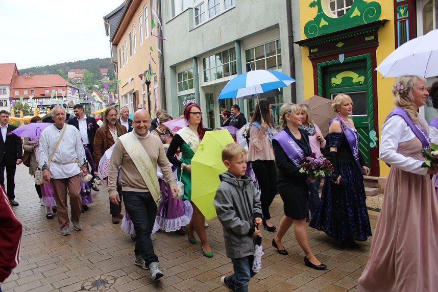 25. Fliederfester&ouml;ffnung und Verabschiedung Fliederk&ouml;nigin