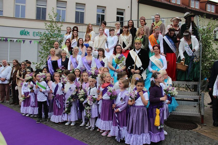 25. Fliederfester&ouml;ffnung und Verabschiedung Fliederk&ouml;nigin