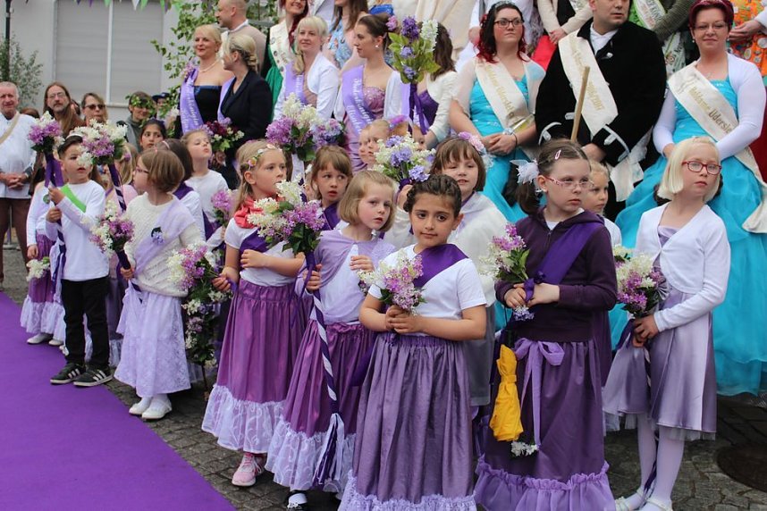 25. Fliederfester&ouml;ffnung und Verabschiedung Fliederk&ouml;nigin