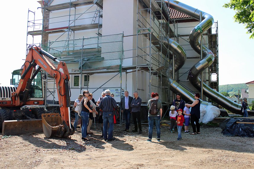 Bauvorhaben erl&auml;utert