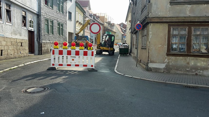 Gasleck in Sondershausen