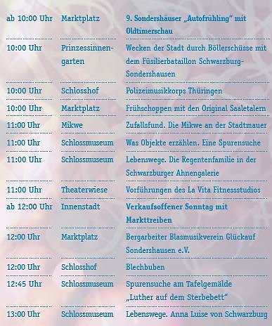 Impressionen vom Residenzfest