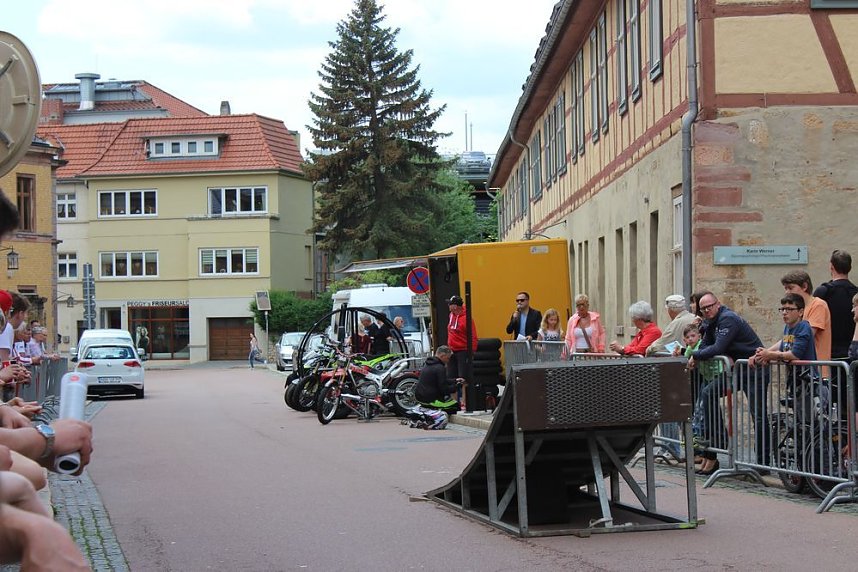 Spektakul&auml;re Stuntshow