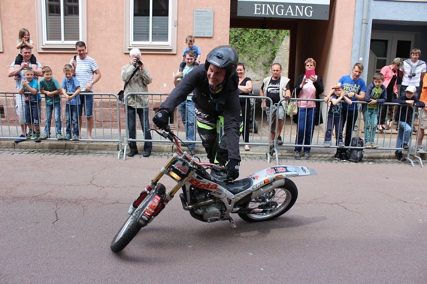 Spektakul&auml;re Stuntshow