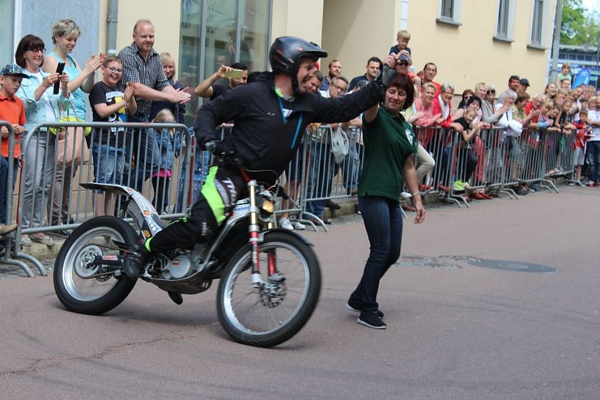 Spektakul&auml;re Stuntshow