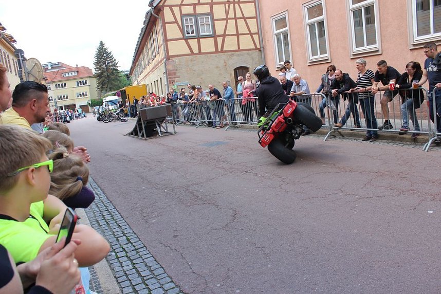 Spektakul&auml;re Stuntshow