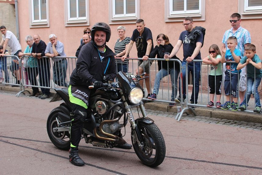 Spektakul&auml;re Stuntshow