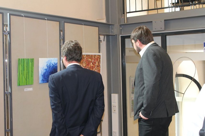 Ausstellung in Cruciskirche er&ouml;ffnet