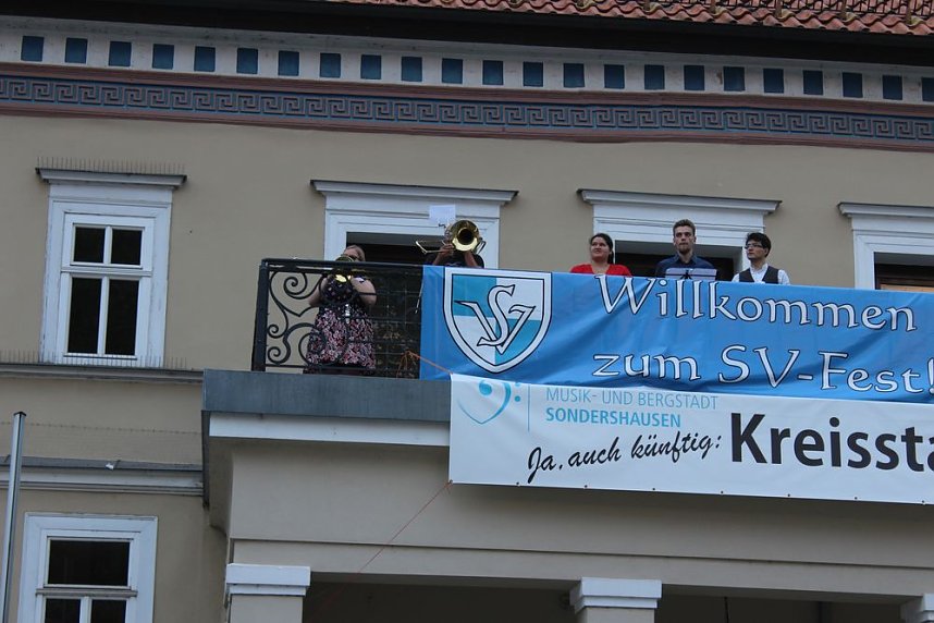 SV Fest zum 150 j&auml;hrigen Bestehens er&ouml;ffnet