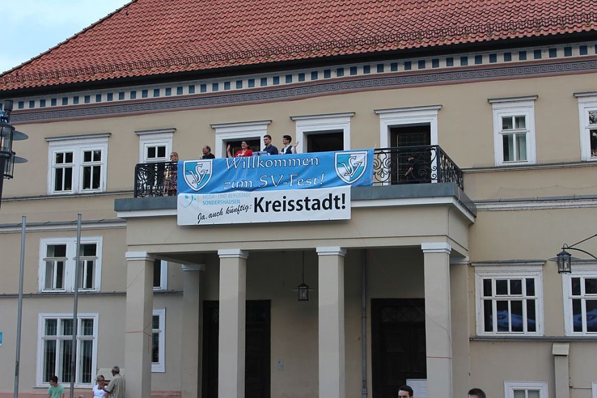 SV Fest zum 150 j&auml;hrigen Bestehens er&ouml;ffnet