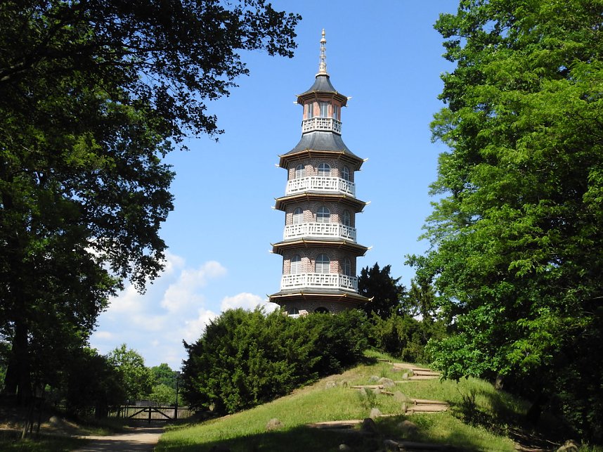Lustwandeln im Park von Oranienbaum
