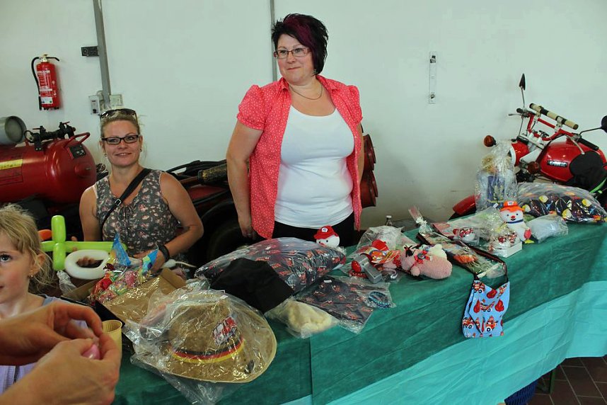 Fahrt mit einem Feuerwehrauto