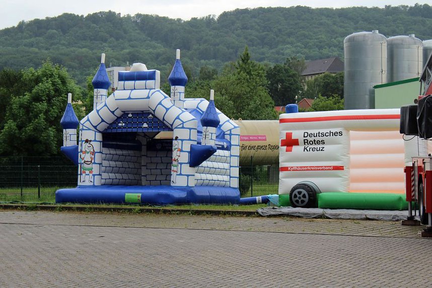 Fahrt mit einem Feuerwehrauto