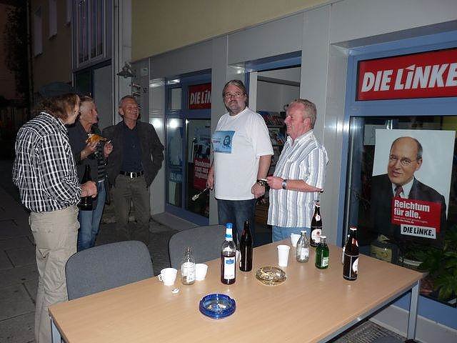 Wahlparty Die Linke