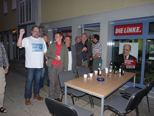 Wahlparty Die Linke