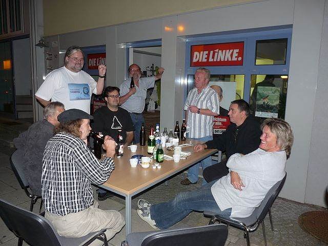 Wahlparty Die Linke