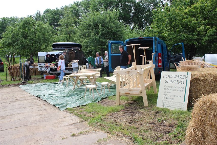  Ansturm auf das Hoffest