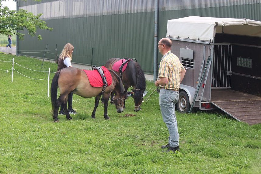  Ansturm auf das Hoffest