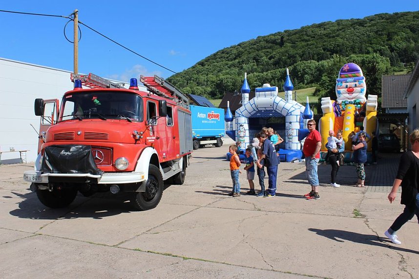 Viel Spa&szlig; beim Feuerwehrfest in Bebra