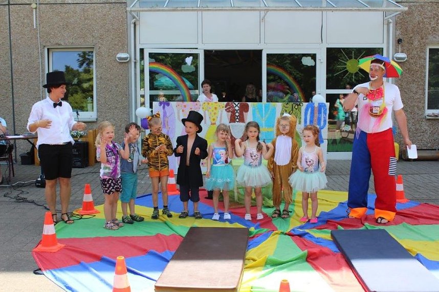 Sommerfest in der Kita Gro&szlig;furra