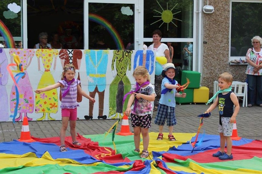 Sommerfest in der Kita Gro&szlig;furra