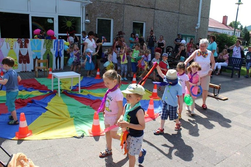 Sommerfest in der Kita Gro&szlig;furra