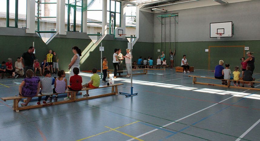 Sportlichstes M&auml;dchen und st&auml;rkster Junge