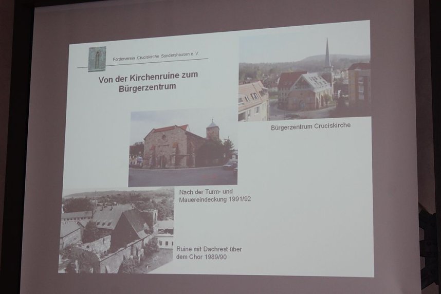 Bau B&uuml;rgerzentrum Cruciskirche abgeschlossen