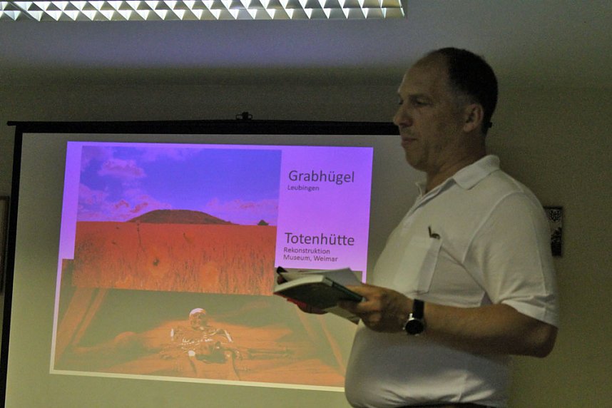 Unwetter behinderte Buchlesung