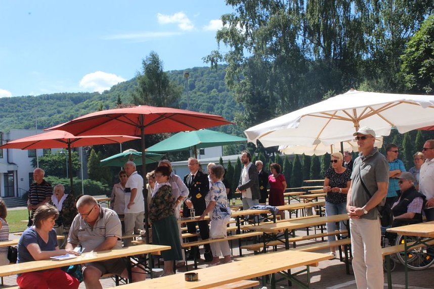 Nicht nur Bergleute feierten