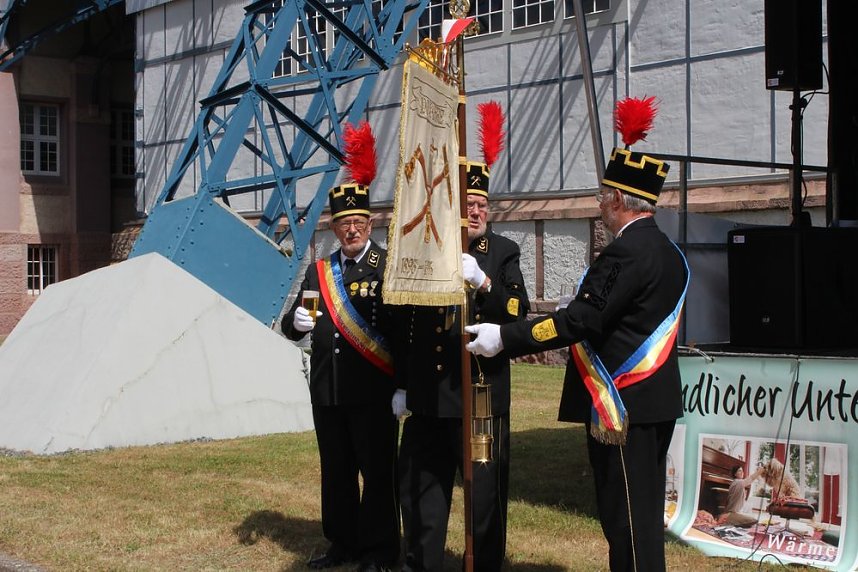 Nicht nur Bergleute feierten