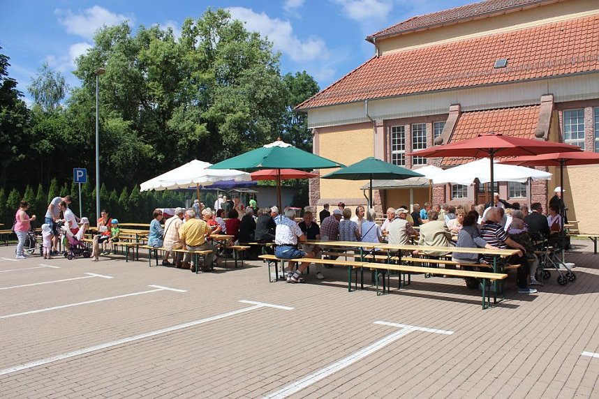 Nicht nur Bergleute feierten