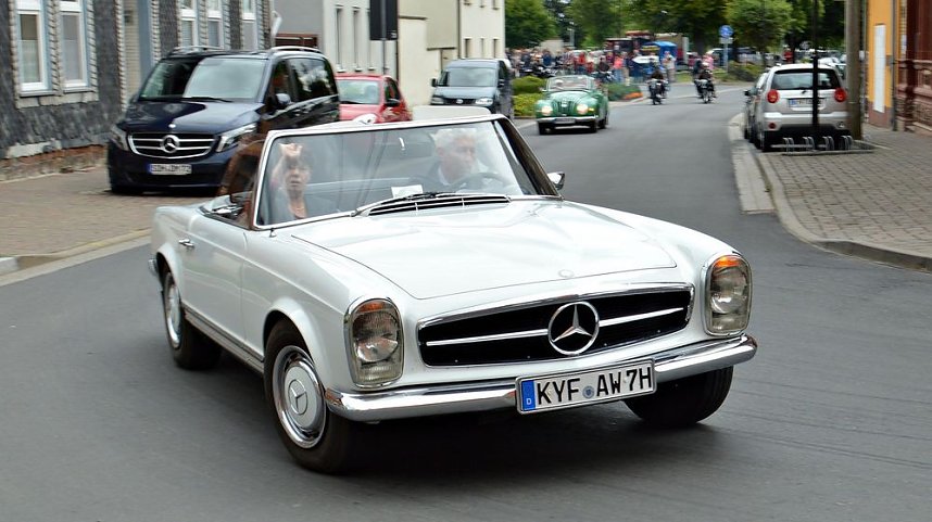 Tolle Oldtimerparade