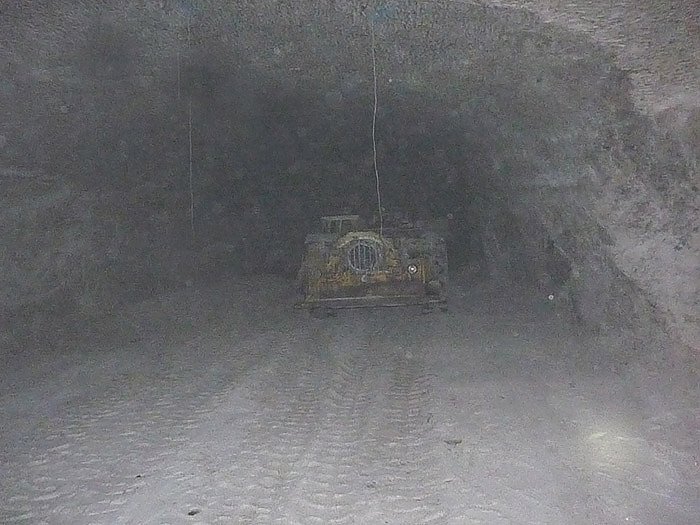 Grubenfahrt in der GSES 