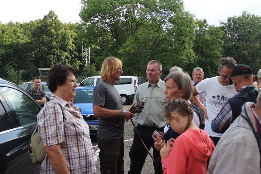 Teils kontrovers im Possenwald unterwegs