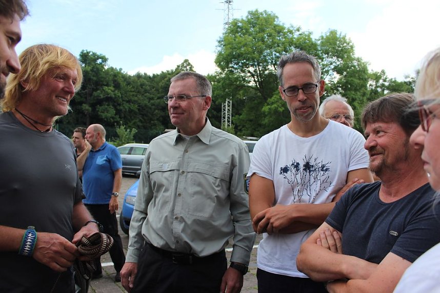 Teils kontrovers im Possenwald unterwegs