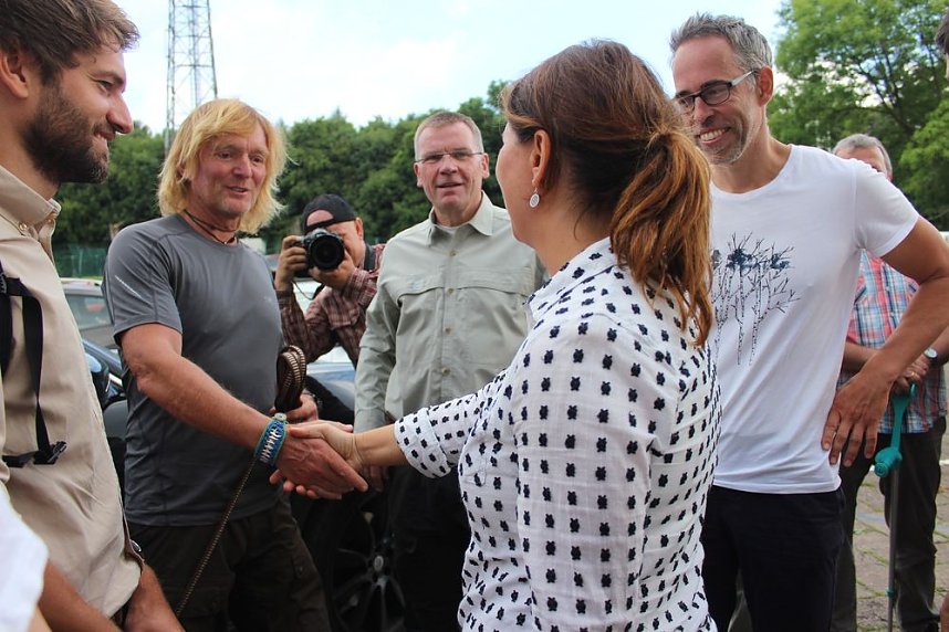 Teils kontrovers im Possenwald unterwegs